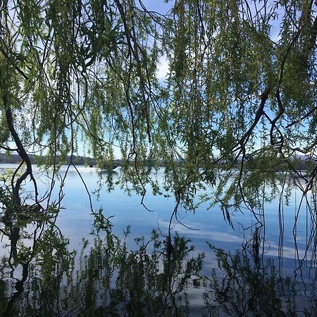 Appartamento Miralago Con Giardino Sul Lago Gavirate Bagian luar foto